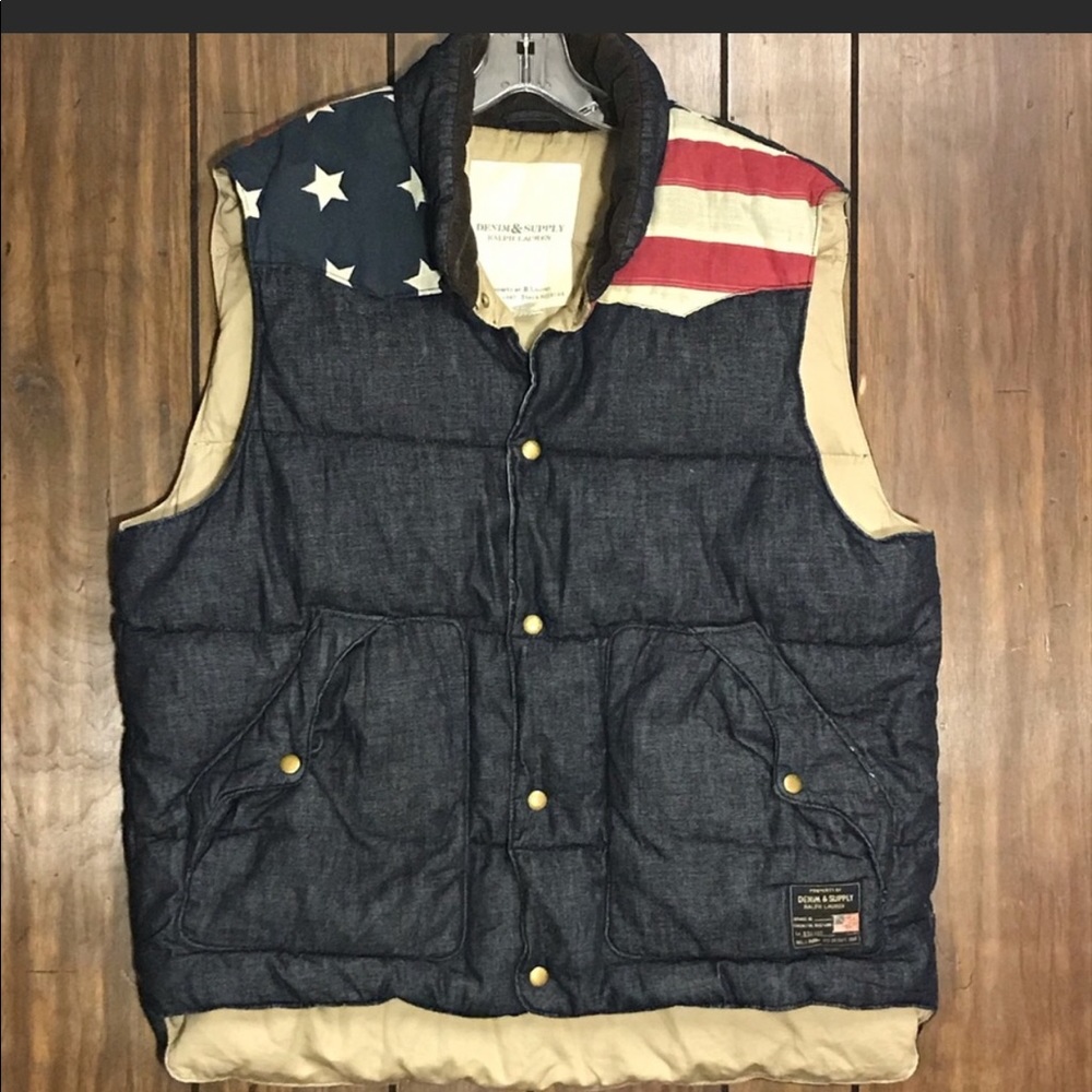 Denim and supply vest